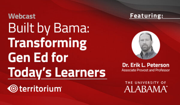 Built by Bama: Transforming Gen Ed for Today’s Learners