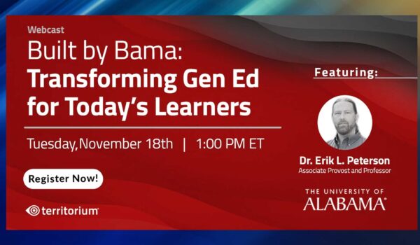 Built by Bama: A New Model for General Education Innovation