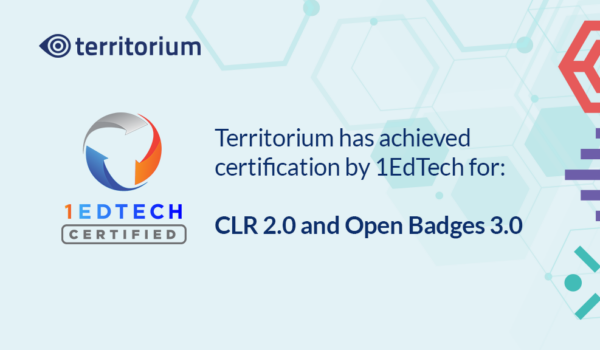 Territorium Announces 1EdTech CLR 2.0 and Open Badges 3.0 Certification
